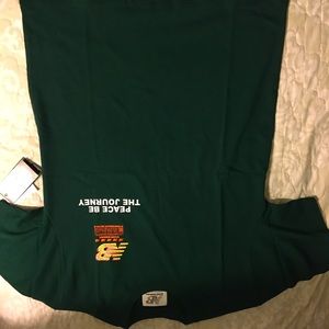 salehe bembury new balance shirt sz medium forest green